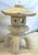 Vintage Cast Stone Asian Style Garden Pagoda Symbolizing the Path to Enlightenment For Sale - Image 4 of 12