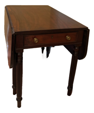 18th Century Georgian Mahogany Pembroke Drop-Leaf Table