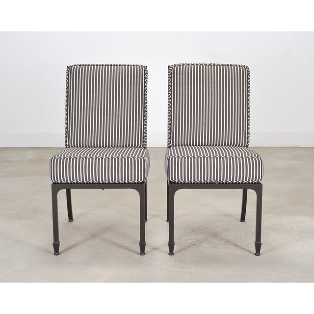 McKinnon and Harris Stone Top Dining Table and Six Dining Chairs For Sale - Image 13 of 18