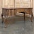French Antique French Louis XV Walnut Double-Faced Desk For Sale - Image 3 of 15