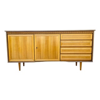 Scandinavian Walnut Sideboard, 1960s For Sale