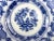 Set of 6 Vintage Laveno Blue Onion Plates, Sci Italy Earthenware (21cm) For Sale - Image 15 of 18