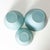 Mid 20th Century Rare Delphite Blue Fire King Nesting Bowls - Set of 3 For Sale - Image 6 of 7