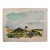 Henry Emil Salloch Original Watercolor on Paper Chebogue Point, Ns, Canada. 1953. For Sale