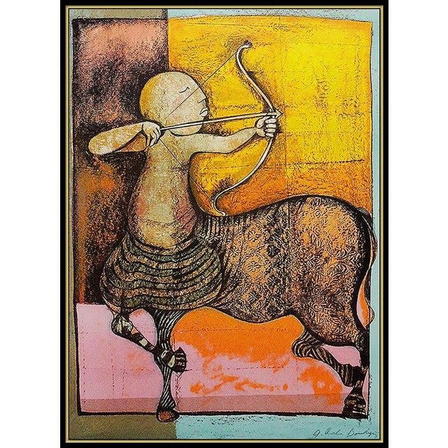 Message us to inquire about custom framing options! (Included for free with every purchase) The artwork has been archival...