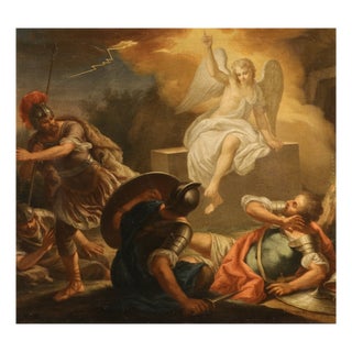 Carlo Maratta, The Angel of the Resurrection, 1700, Oil on Canvas For Sale