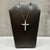 This natural diamond cross necklace is crafted in 14kt yellow gold and features a timeless cross pendant set with 0.68...
