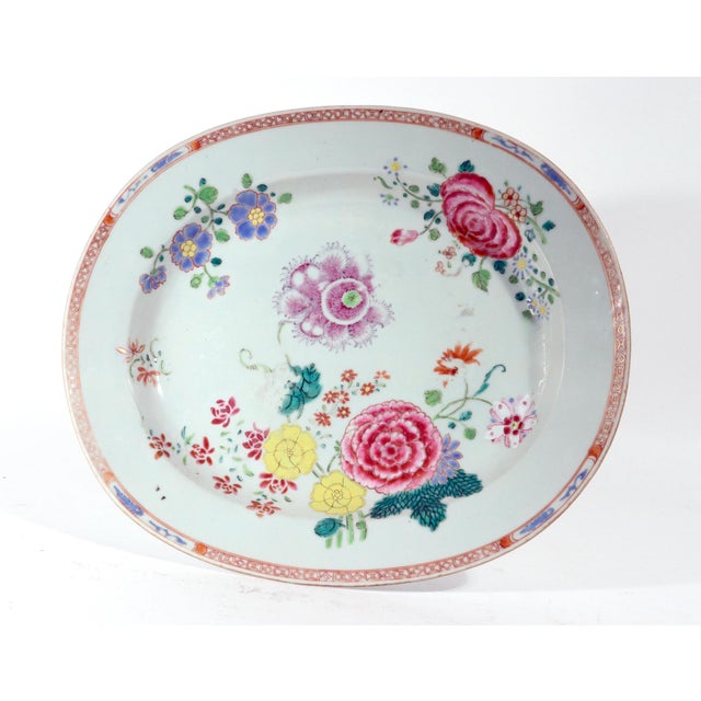Chinese Export Famille Rose Porcelain Soup Tureen, Cover & Stand, Circa 1765 For Sale - Image 15 of 18