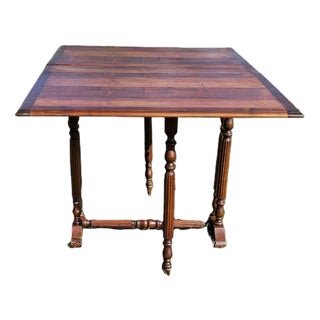 English Mahogany Gateleg Table, 19th Century For Sale
