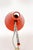Red Table Lamp by Josef Hurka for Lidokov, 1970s For Sale - Image 6 of 18