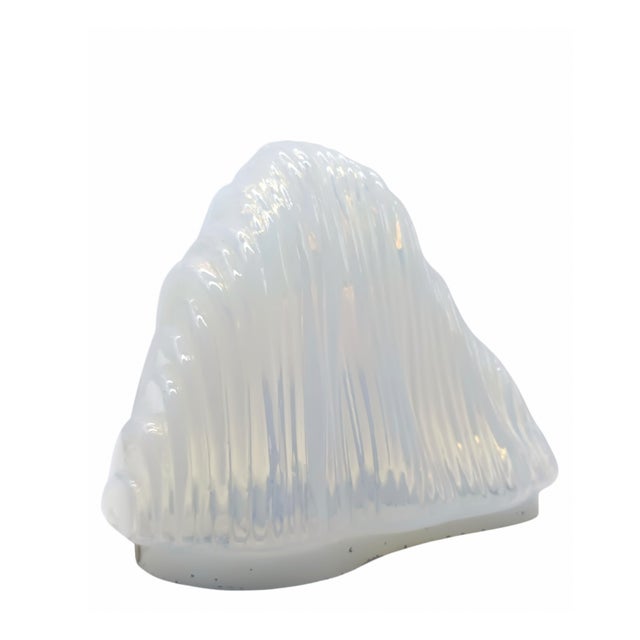 White LT301 Iceberg Table Lamp from Mazzega, Italy, 1970s For Sale - Image 8 of 10