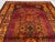 Vintage Afghan Baluchi Hand-Knotted Rug With Tribal Boho Design in Burgundy Amber Rug For Sale - Image 6 of 11