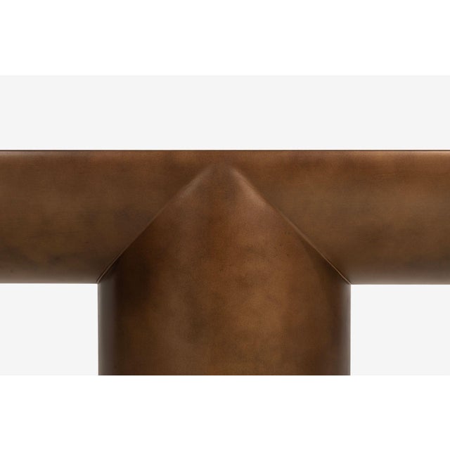 Copy - J. Wade Beam for Brueton "Tee" Console Table 1970's For Sale - Image 4 of 11