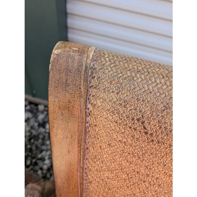 1980s Thomasville Regency Style Arm Chairs With Lion Heads. Set of Four For Sale - Image 9 of 14