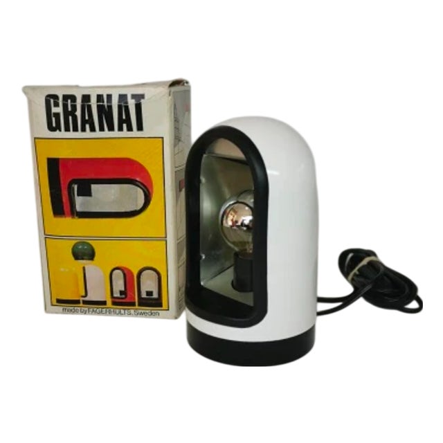 Vintage Granat Wall Lamp by Fagerhult, 1970s For Sale