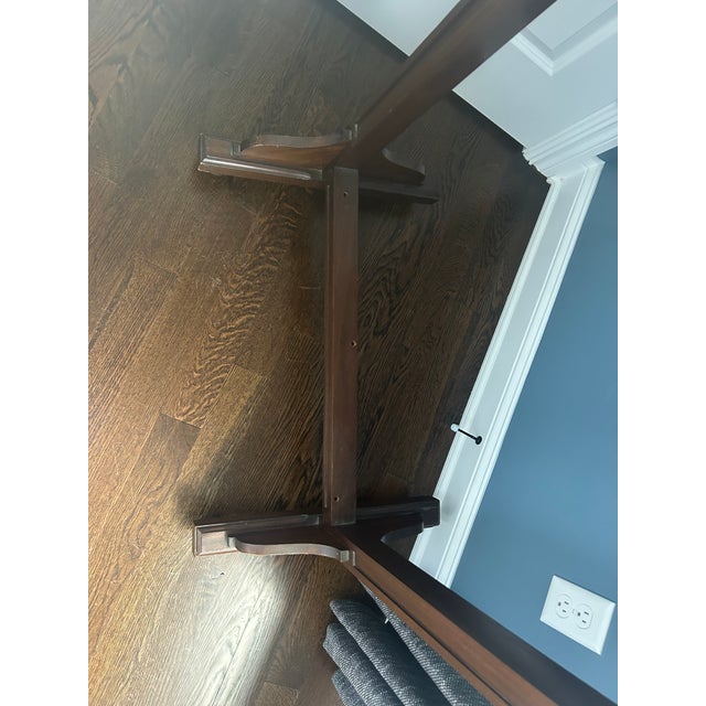 Late 19th Century Antique Wooden Cheval Floor Mirror Frame With Mirror ( Requires Assembly) For Sale - Image 4 of 18