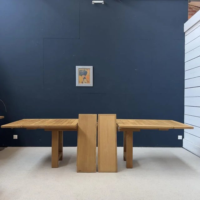 Mid-Century Modern Dining Table by Guillerme and Chambron for Votre Maison, 1960s For Sale - Image 3 of 11