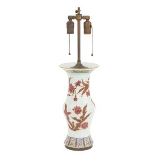 Chinese Porcelain Vase Mounted as a Table Lamp For Sale