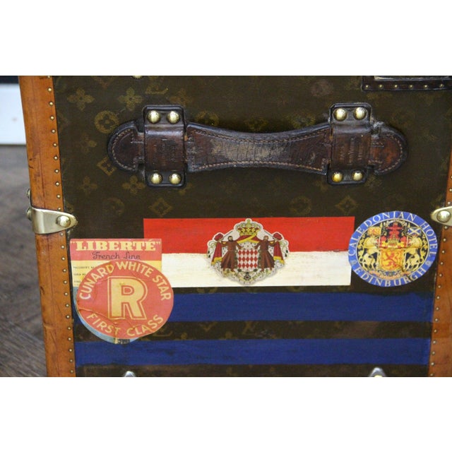 Vintage Shoe Trunk by Louis Vuitton, 1920s For Sale - Image 10 of 18
