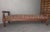 Chhunky Antique French European Bench in Floral Tapestry For Sale - Image 4 of 10