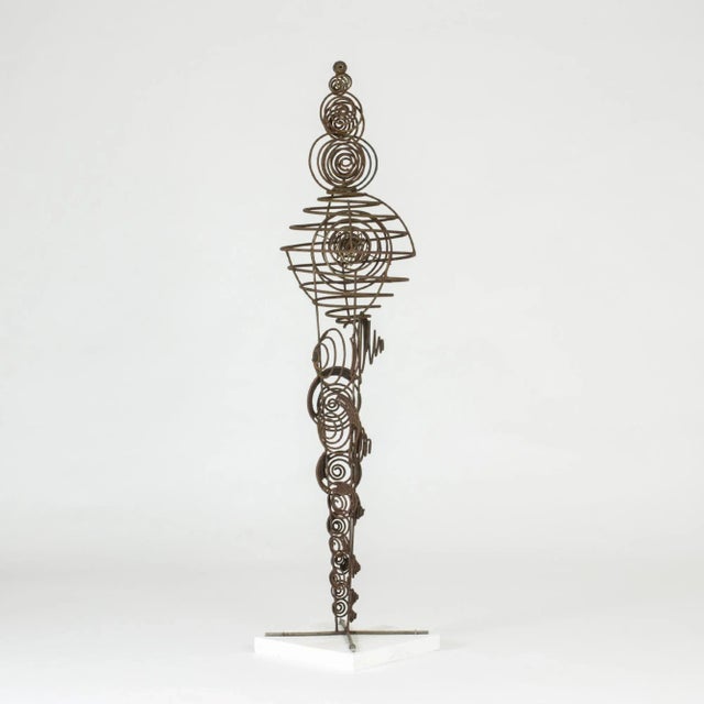 Metal From the Core Sculpture by Fred Leyman For Sale - Image 7 of 7