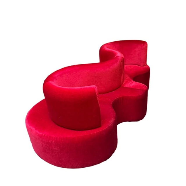 Iconic modular sofa Mod. Cloverleaf, designed by Verner Panton and produced by Danish brand Verpan. Verner Panton designed...