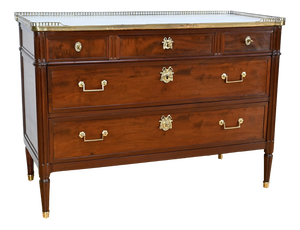 Louis XVI Mahogany Commode