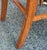 Antique Quarter-Sawn Oak Dining Chairs With Embossed Leather Seats - Set of 4 For Sale - Image 11 of 12