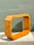 This vintage burl wood console table pairs a bold, geometric octagonal silhouette with the natural swirling patterns...