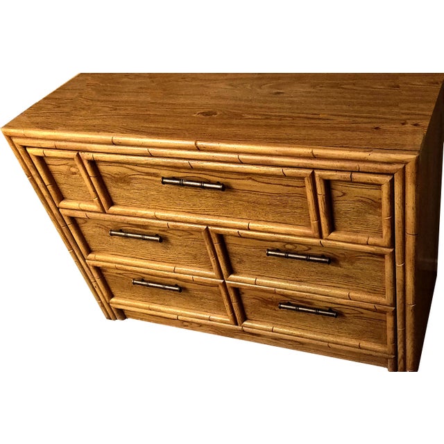 Faux Bamboo 3 Drawer Chest of Drawers by Lea the Bedroom People