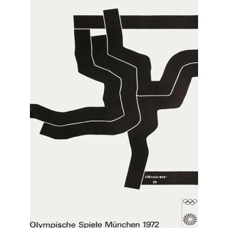 1972 Munich Olympic Games, Eduardo Chillida Poster For Sale