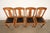 Early 20th Century Heywood Wakefield Antique Mission Oak Arts & Crafts Dining Chairs, Set of Four For Sale - Image 5 of 14