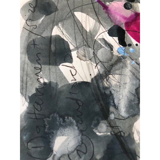 Paper Contemporary Abstract Mixed Media Diptych on Paper Cassandra Auker For Sale - Image 7 of 8
