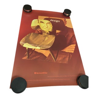 Herman Miller Charles Eames 500 Art Poster from Edlefson, 2002 For Sale