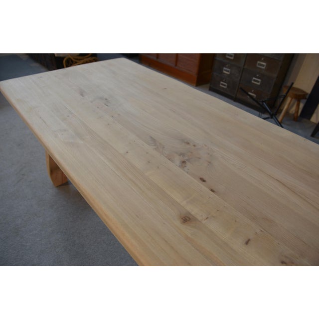 Elm Dining Room Table, 1960s For Sale - Image 13 of 17