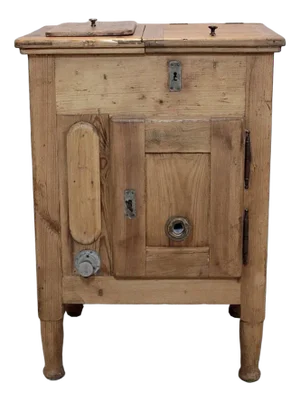 Pitchpin Cooler with Zinc Interior, 1900s