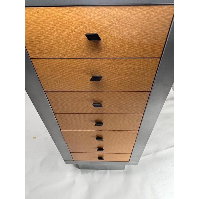 1980s Settimanale Chest of Drawers attributed to Matteo Thun for Bieffeplast, 1985 For Sale - Image 5 of 10