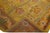Arts & Crafts Vintage Arts and Crafts Style Golden Ochre Wool Rug With Stylized Floral Motif For Sale - Image 3 of 11