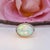 2020s 7.7Ct Ethiopian Opal Cabochon Ring in Solid 14k Gold, Oval 18x13.7mm, Size 6.75 For Sale - Image 5 of 9