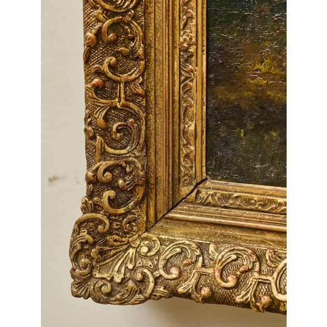 2000 - 2009 Boulanger, Landscape View, Oil on Canvas For Sale - Image 5 of 10