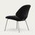 Salto and sigsgaard council family lounge chair legs: chrome, duo upholstery: front: re-wool 198 + back: nevada black for...