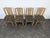 Italian Wooden Dining Chairs, Set of 4 For Sale - Image 3 of 8