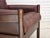 Mid-Century Modern Vintage Scandinavian Armchair in Furniture Leather and Beech, 1970s For Sale - Image 3 of 18