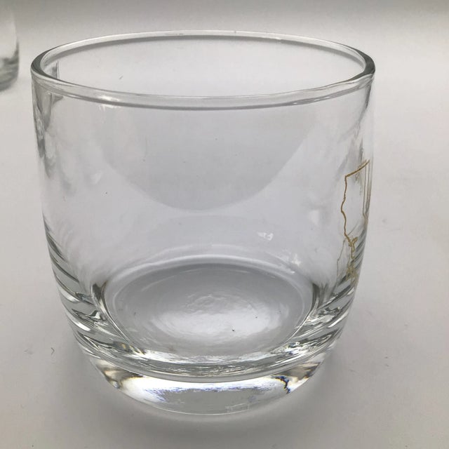 1980s Vintage California Crown Royal Lowball Glasses-Set of 8 For Sale - Image 5 of 13