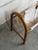 Rattan Magazine Rack With Floral Embroidered Canvas Mid-Century Modern 1970s For Sale In Los Angeles - Image 6 of 9
