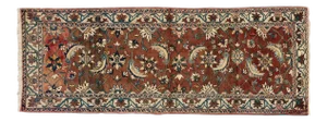 Vintage Persian Bakhtiari Runner, Traditional Style Hallway Runner - 03'07 X 09'07