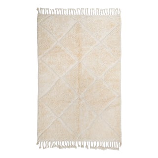 Hand-Knotted Wool Rug by Azele Studio For Sale