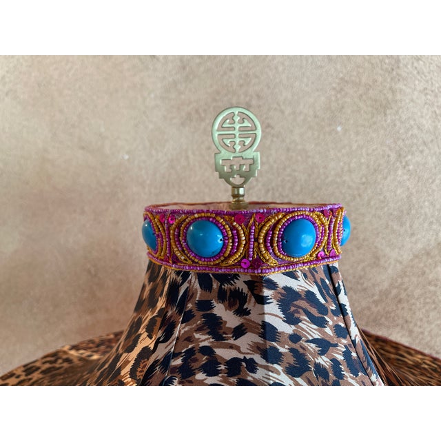 21st Century Penny Long Couture Bella Lamp Shade For Sale - Image 9 of 11