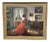 Bente Berg, Interior Scene, 1950s, Oil Painting on Canvas, Framed For Sale