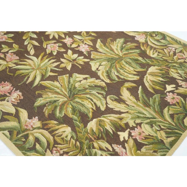 Aubusson Rug 2'5'' X 8' For Sale - Image 4 of 10